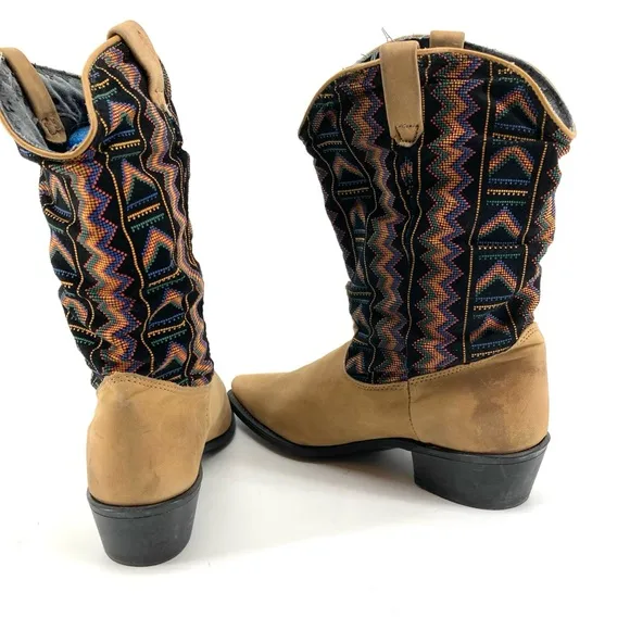 Vintage Dingo Western Cowboy Boots