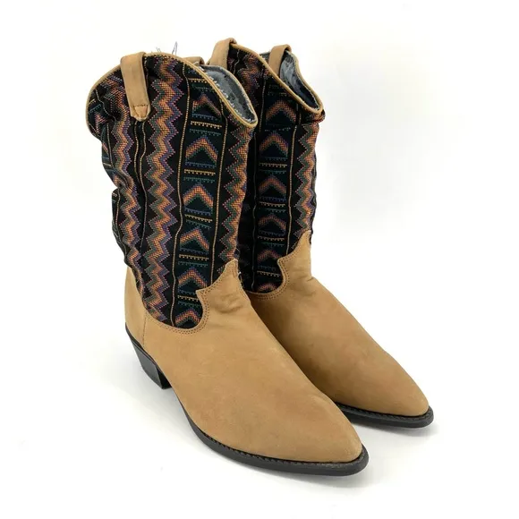 Vintage Dingo Western Cowboy Boots