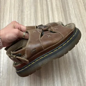 Vintage Doc Marten’s platform sandals rare with ankle strap women’s size 6-6.5