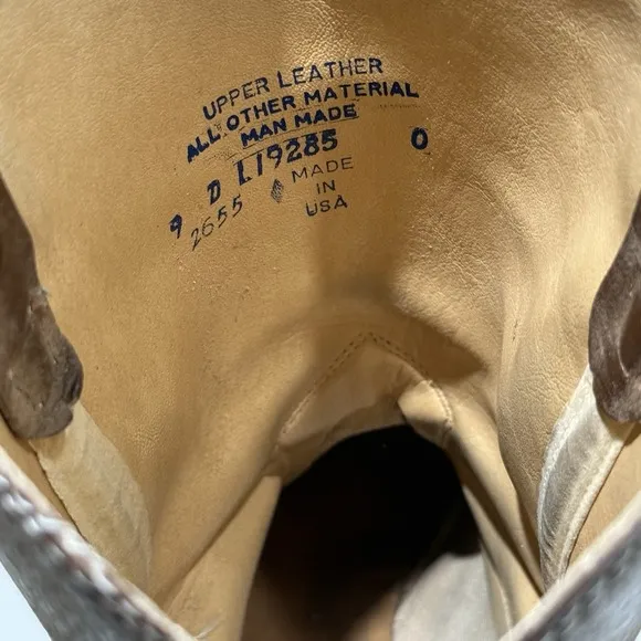 VINTAGE DUNNS Cowboy Boot SIZE 9D - L19285