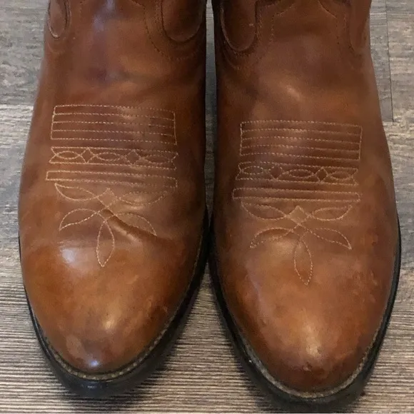Vintage Durango Men's cowboy boots size 10 EE TR 764 light brown
