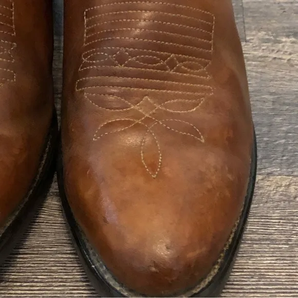 Vintage Durango Men's cowboy boots size 10 EE TR 764 light brown