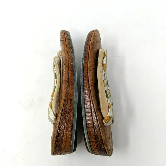 Vintage Geisha Sandal Shoes Japan Traditional Handmade