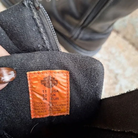 Vintage Harley Davidson boots size 11