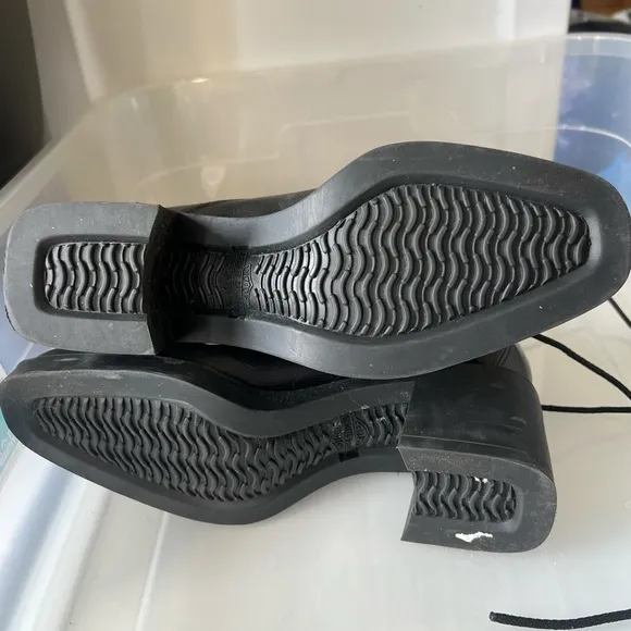 Vintage Harley-Davidson Heeled Motorcycle Boots