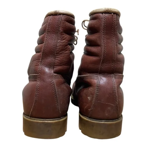 Vintage Herman Survivors Leather Logging Style Boots