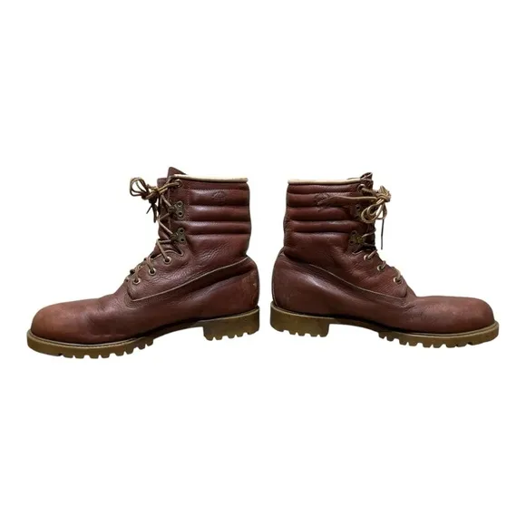 Vintage Herman Survivors Leather Logging Style Boots