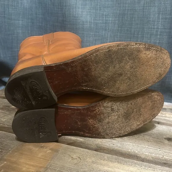 Vintage Justin Roper, cowboy boots
