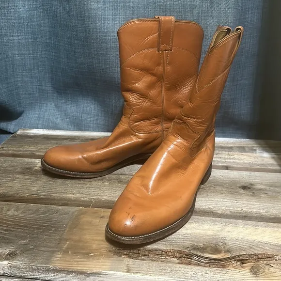 Vintage Justin Roper, cowboy boots
