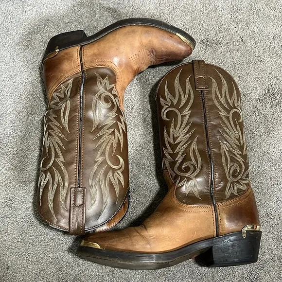 Vintage Laredo Cowboy Western Boots Men’s 8