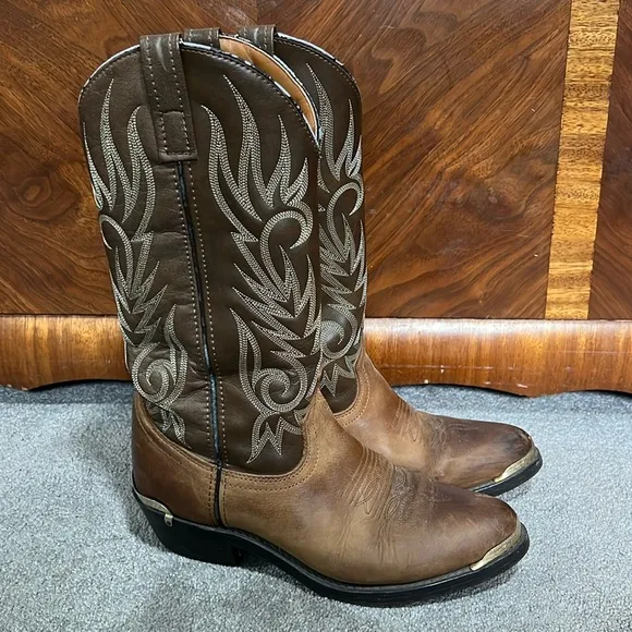Vintage Laredo Cowboy Western Boots Men’s 8