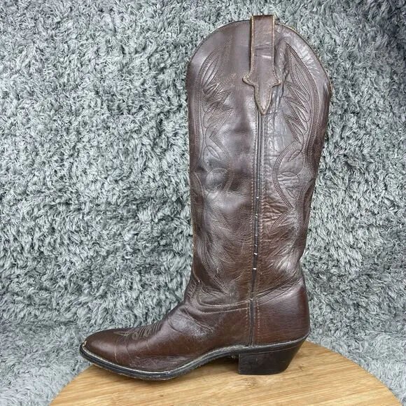 Vintage Laredo Cowgirl Western Leather Boots Women's 7 M