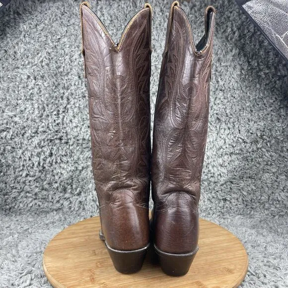 Vintage Laredo Cowgirl Western Leather Boots Women's 7 M