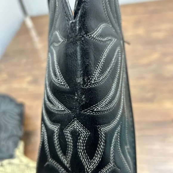 Vintage Laredo Womens Cowgirl Western Exotic Snake Skin Boots Style #956 Sz 9 M