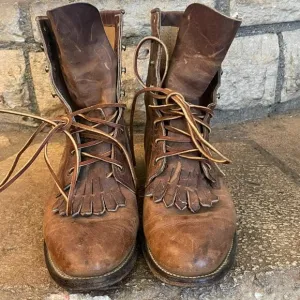 Vintage Leather Justin Roper Boots