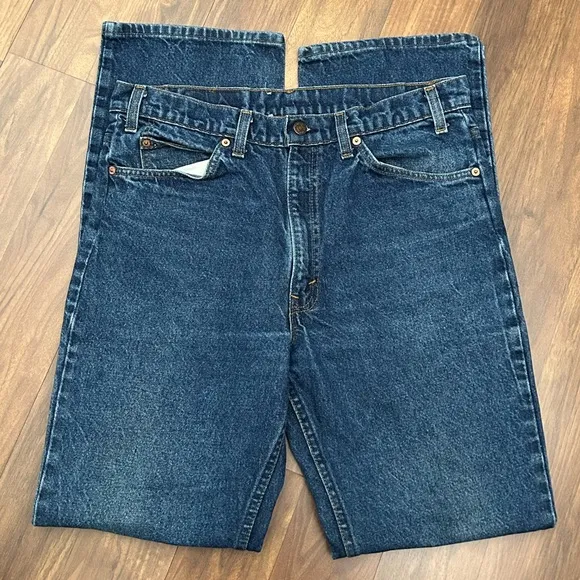 Vintage Levi's 517 Orange Tab Jeans W35 L34  90s 80s Made in the USA