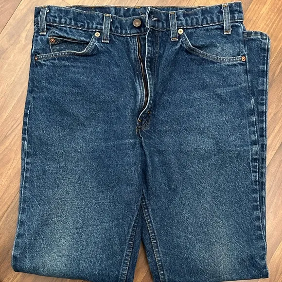 Vintage Levi's 517 Orange Tab Jeans W35 L34  90s 80s Made in the USA