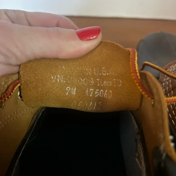 Vintage L.L. Bean Bean Boots 9M Low