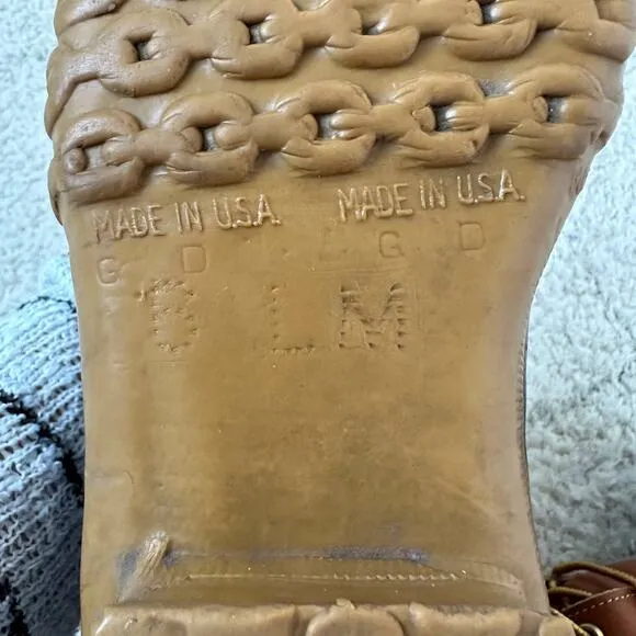 Vintage L.L. Bean Duck Boots Maine Hunting Shoe Size 6