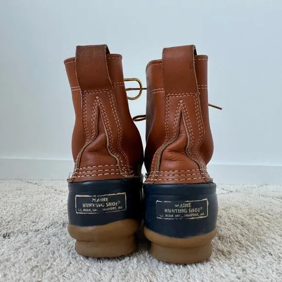Vintage L.L. Bean Duck Boots Maine Hunting Shoe Size 6