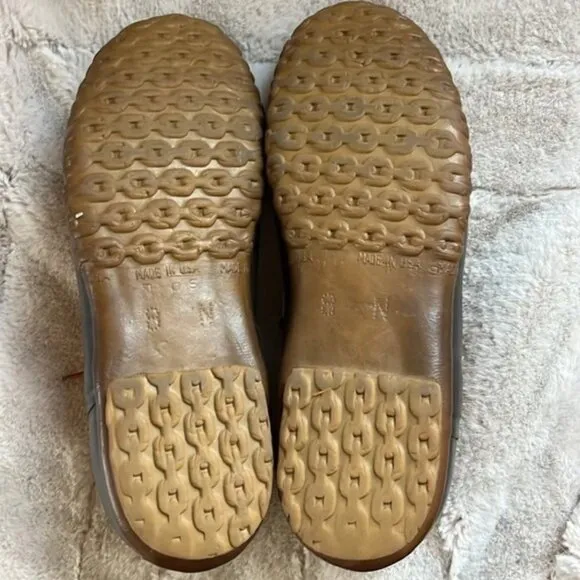 Vintage LL Bean Original Maine Hunting Shoe Leather Duck 3 Hole USA