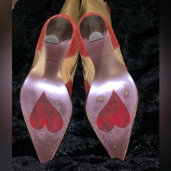 Vintage Luichiny Boots, Heels