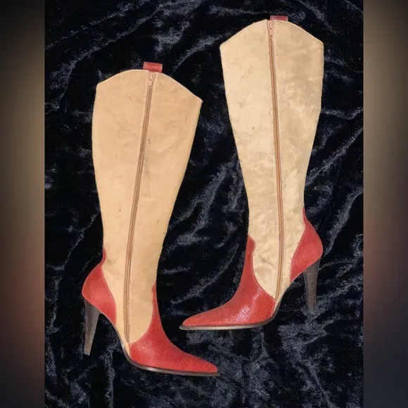 Vintage Luichiny Boots, Heels