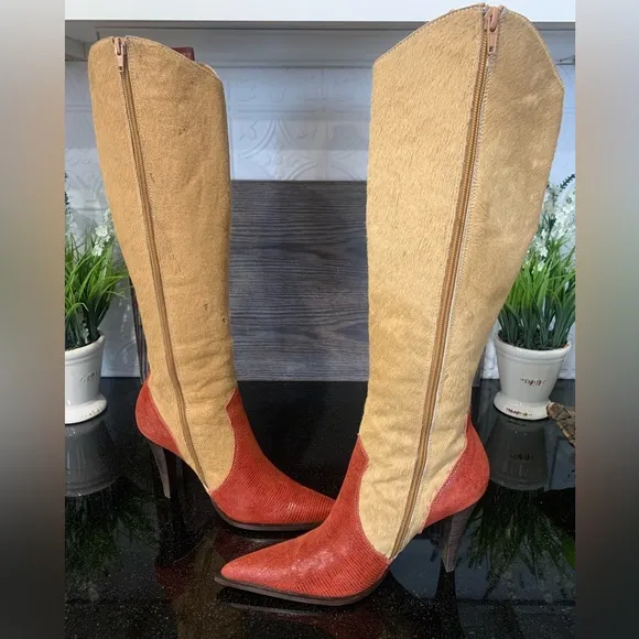 Vintage Luichiny Boots, Heels