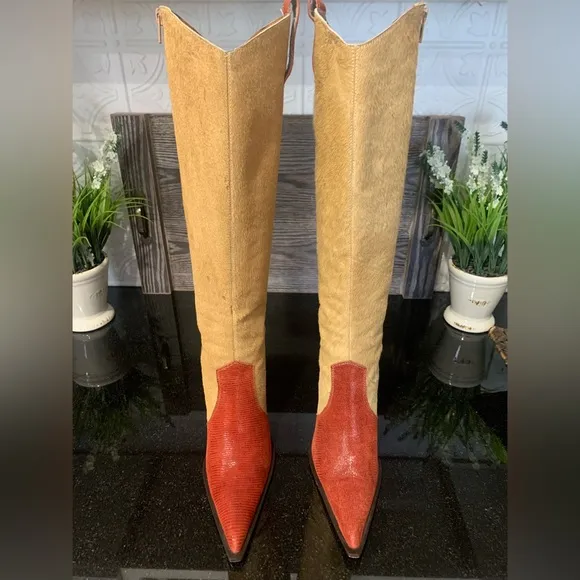 Vintage Luichiny Boots, Heels