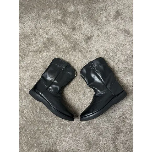 Vintage Mens Boots Leather Laredo‎ Boots - made in USA Size US 9