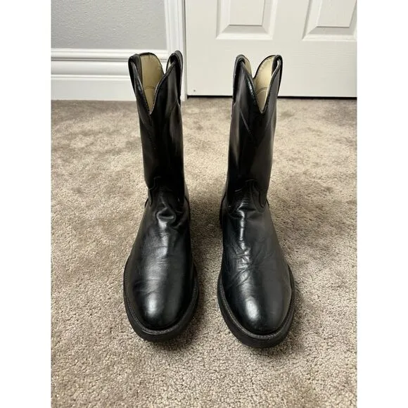 Vintage Mens Boots Leather Laredo‎ Boots - made in USA Size US 9