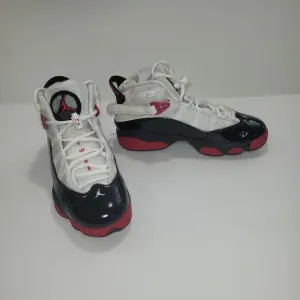 Vintage Nike Air Jordan 6 Rings Youth Basketball Retro Shoes Sneakers  323399-19