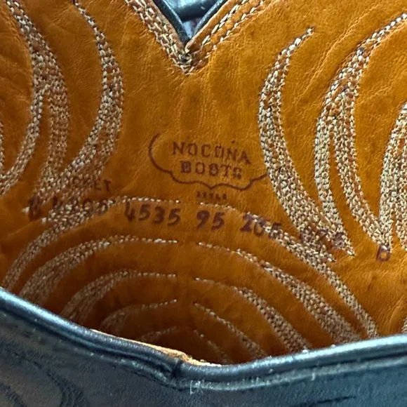 Vintage Nocona western leather boots women’s size 7.5