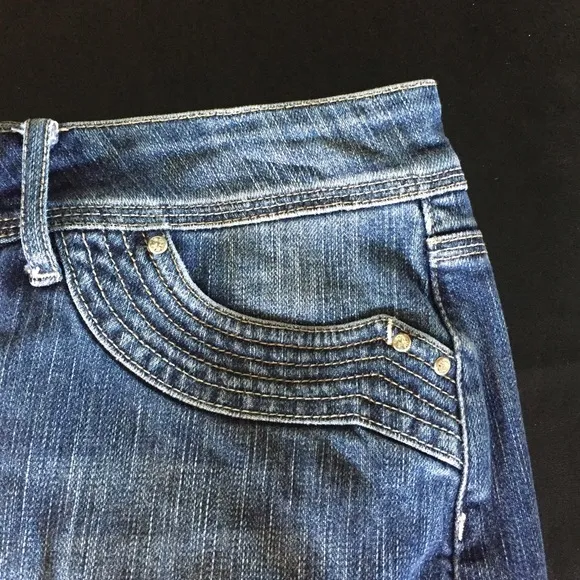VINTAGE NOIR Denim Jean Skirt - Size 4