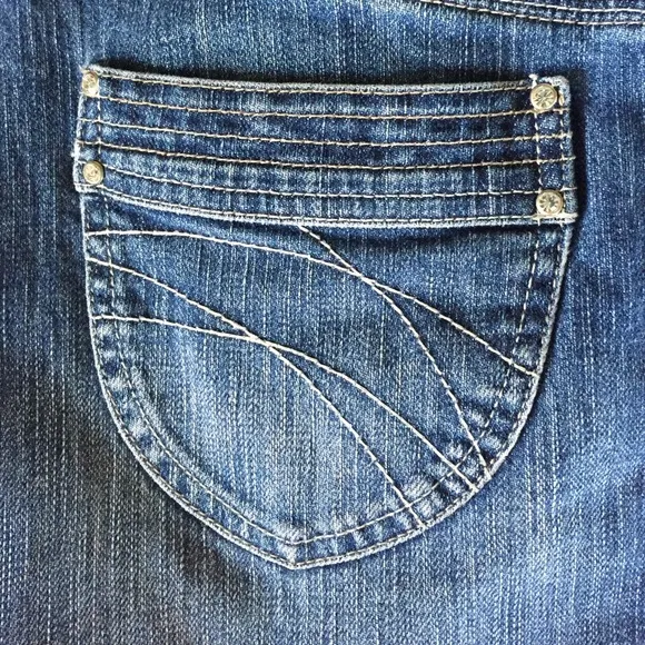 VINTAGE NOIR Denim Jean Skirt - Size 4
