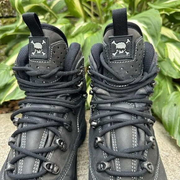 Vintage Oakley Nail Y2K‎ High Tactical Boots Men's 6.5 / Women's 8 Black Leather
