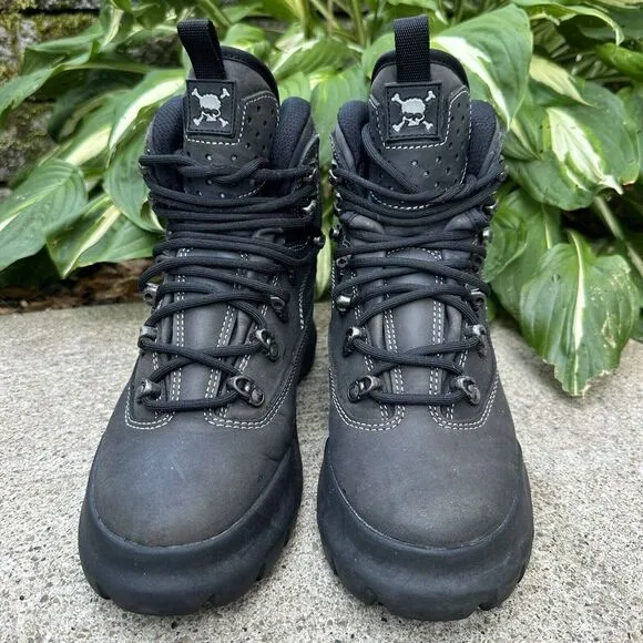 Vintage Oakley Nail Y2K‎ High Tactical Boots Men's 6.5 / Women's 8 Black Leather