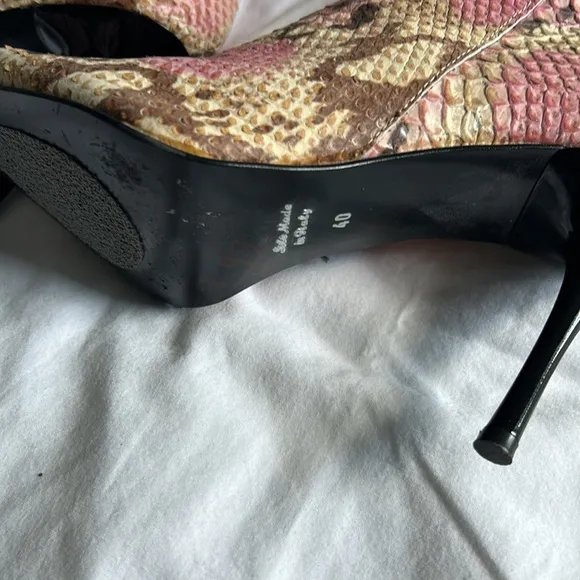 Vintage Pink Cecile Boots size 40
