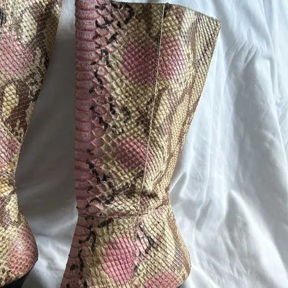 Vintage Pink Cecile Boots size 40