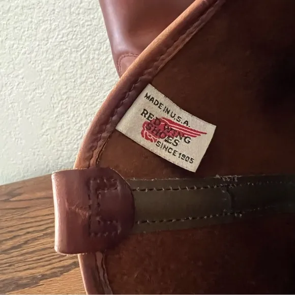 Vintage Red Wing Pecos Boots Size 8 B