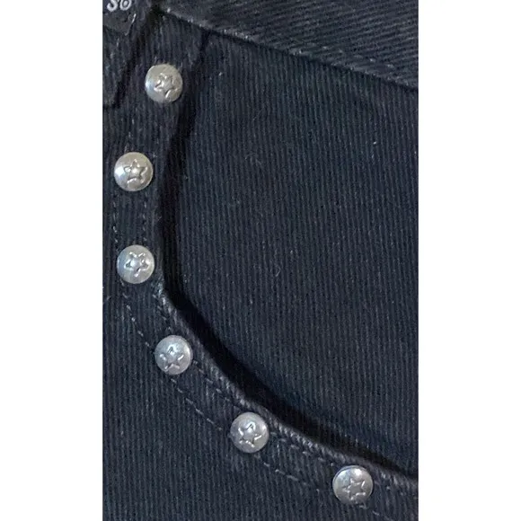 Vintage Rockies Jeans Womens L Cowgirl Chic High Rise Western Retro Star Accent