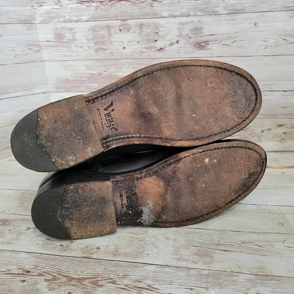 Vintage shoe shoe company black leather boots