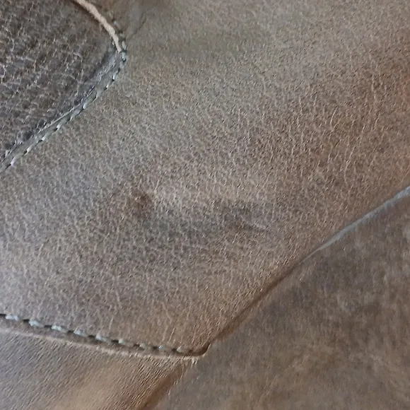 Vintage STEVEN Convertable Leather Knee High Wedge Boots by Steve Madden
