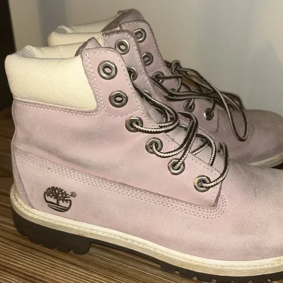 Vintage Timberland Pink Boots