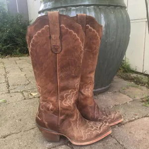 Vintage Tony Lama Black Label Boots