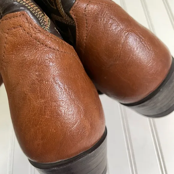 Vintage Tony Lama Cowboy Boots size 7.5 men’s 8.5 Women’s