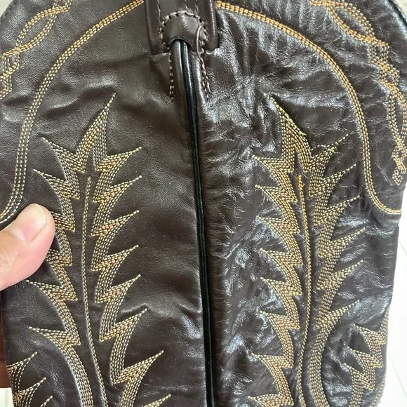 Vintage Tony Lama Cowboy Boots size 7.5 men’s 8.5 Women’s