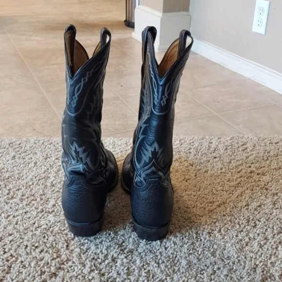 Vintage Tony Lama Men's Western Cowboy Boots SZ 8D (6904)