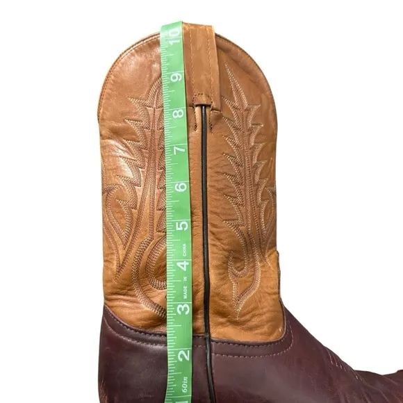 Vintage Tony llama style 1026 ostrich wind tip western boots Sz 6.5