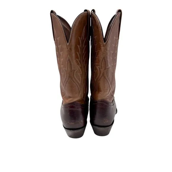 Vintage Tony llama style 1026 ostrich wind tip western boots Sz 6.5